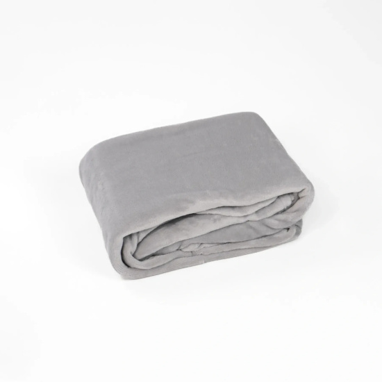 Плед велсофт 2,00х2,20 BLANKET SILVER TM ARCLOUD