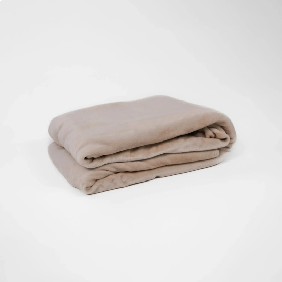 Плед велсофт 2,00х2,20 BLANKET BEIGE TM ARCLOUD