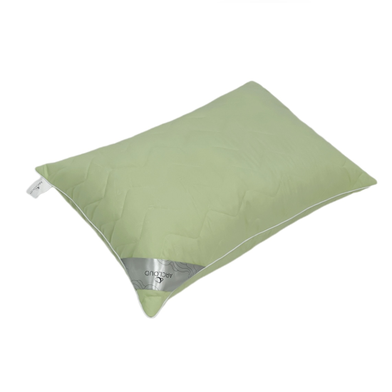 Подушка Green Bamboo /мікрофібра №5 /278 50*70 у сумці з кантом (AR CLOUD) ( Подушка з кантом 50*70  холофайбер (550г) у сумці )