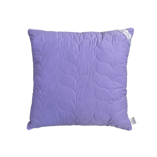 Подушка Lavender /мікрофибра 15-3817/ SKOBA 20 70*70 у сумці з кантом (AR CLOUD) ( Подушка з кантом 70*70 холофайбер (1000г) у сумці )