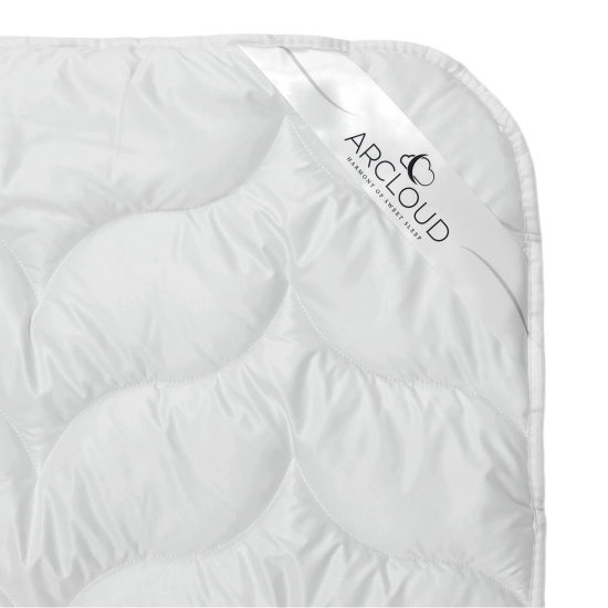 Ковдра демі CHILL OUT 1,40х2,05 у сумці (AR CLOUD) ( ковдра з бейкою 1,4*2,05 мікрофібра SUPER SOFT/ SKOBA 40/ силікон 250/ бязь White/ у сумці)