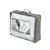 Ковдра зима CLASSIC 2,00х2,20 у сумці (AR CLOUD) ( ковдра з бейкою 2,0*2,20 мікрофібра Geometry White/ 274/ силікон 350/ бейка Plaine white/ у сумці  <новый>)