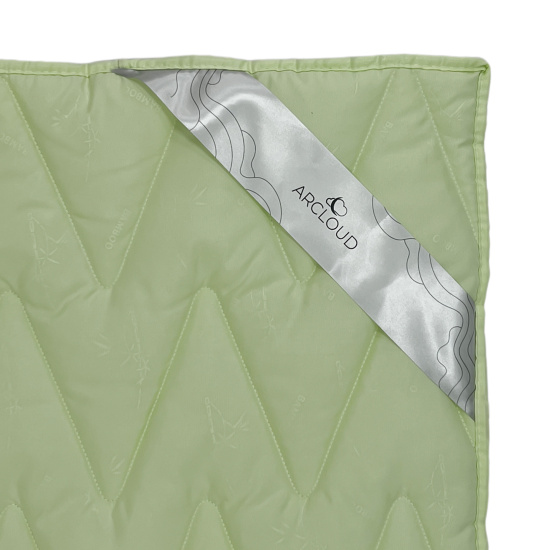 Ковдра зима GREEN BAMBOO 1,40х2,05 у сумці (AR CLOUD) ( ковдра з бейкою 1,4*2,05 мікрофібра №5 Green Bamboo/ 279/ силікон 350/ бейка Green Bamboo у сумці )