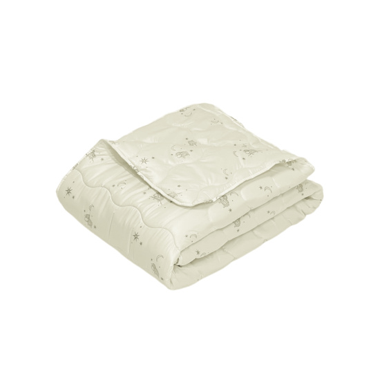 Ковдра зима MERINO WHITE 1,40х2,05 у сумці (AR CLOUD) ( ковдра з бейкою 1,4*2,05 мікрофібра Merinos White/ 274/ вовнопон 300/ бейка Merinos White/ у сумці)