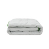Ковдра зима ALOE VERA 1,40х2,05 у сумці (AR CLOUD ( ковдра 1,4*2,05  мікрофібра Plain White Аloe vera/ SKOBA 40/ силікон 350/стрічка зелена/ у сумці)