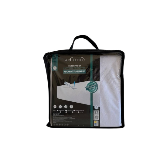Наматрацник з бортом 1,40х2,00 WATERPROOF MicroTerry у сумці TM ARCLOUD