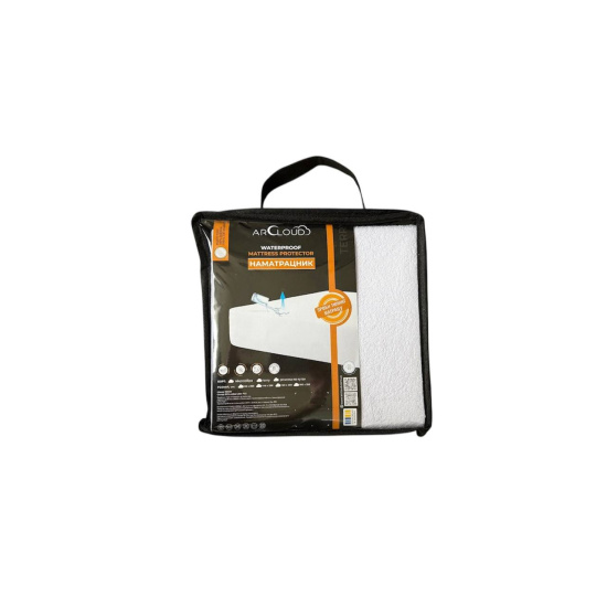 Наматрацник з бортом 1,40х2,00 WATERPROOF Terry у сумці TM ARCLOUD