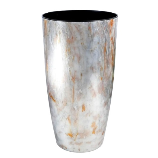 "Алеана" Вазон "Альфа" d16*30см. Stone (мармур)