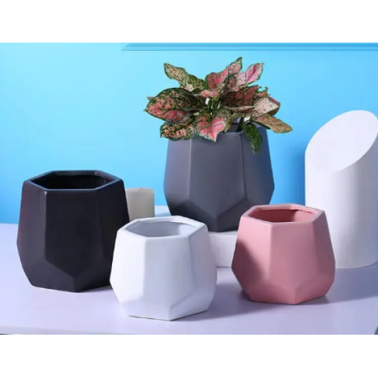 Flower pot LED SIGMA / 15Х15X12.5 см/ в ас-ті/ без піддона