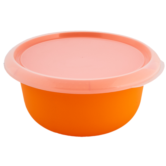 "Алеана" Миска кухонна з кришкою 3,75л. (мікс)