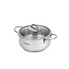 AR0723S Каструля Ardesto BLACK MARS, скляна кришка, 2.3 л, нерж. ст.