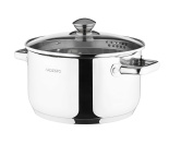 AR2847CS Каструля Ardesto Gemini Lecco з нос. для зливу, скл. кр., 4.7 л, нерж. ст.