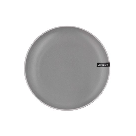 AR2919GRC Тарілка десертна Ardesto Cremona, 19 см, Dusty grey, кераміка