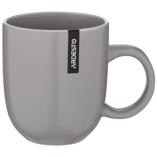 AR2939GRC Чашка Ardesto Cremona, 390 мл, Dusty grey, кераміка