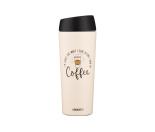 AR2645C Термокухоль Ardesto Coffee Time 450 мл, нержавіюча сталь, бежевий