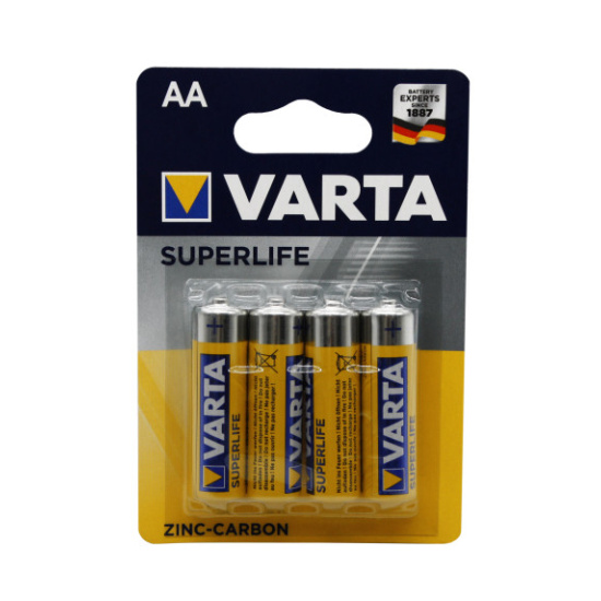 Батарейка R06 Varta на блістері 4шт (2003101414) (240) (ціна за 1шт)