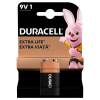 Батарейка DURACELL 9V / MN1604 KPN1*10 1 шт. (ціна за 1шт)