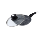 QD-F0326 - L Сковорода d.26 см  h.5,8 см алюм. з скл.кришкою 7615108000