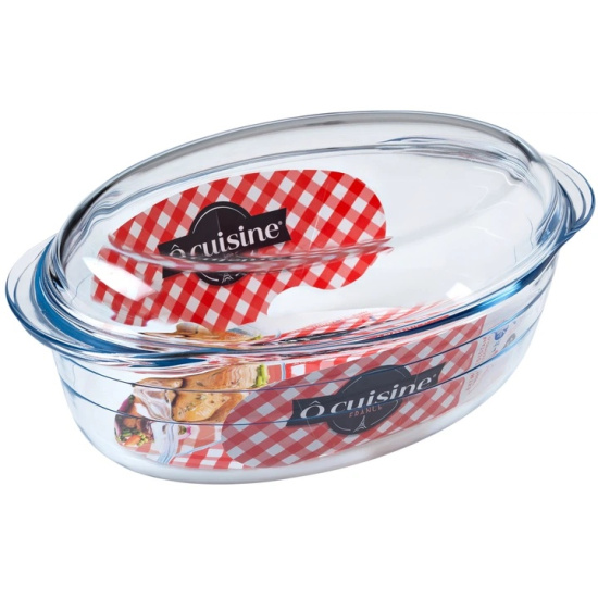 Каструля с/к O CUISINE PYREX овал/з кр/3л