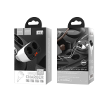 АЗУ авто зарядка HOCO Z28 Power ocean 2USB LED 3.1A