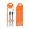 Кабель HOCO X115 Type-C to Type-C Surpass 240W data cable 5.0A /1м