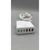 СЗУ XO. L133 75W GaN 3 USB +3 TYPE-C Desktop Fast Charger 1.5м