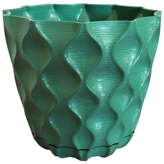 "PLAST ART" (ALY-202) Горщик д/квітів VENUS 1,5Л (60) (мікс)