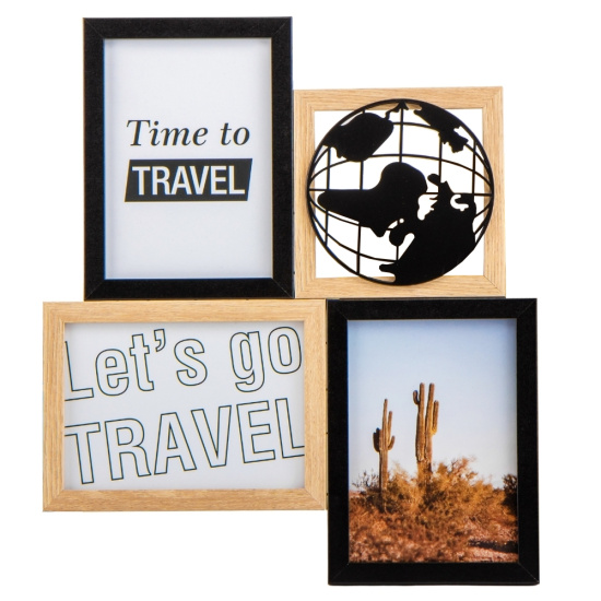 Фотоколаж "Travel", 34,3*39,5 см 2004-051