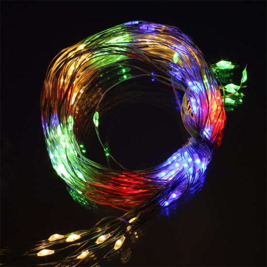 Гірлянда "Роса" 50 LED, різнокольорова, 5 м, від USB 9133-007