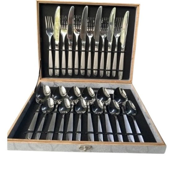 ELIT фраже 75-24s 24 пр ELIT серія ELEGANT срібло все по 6 шт