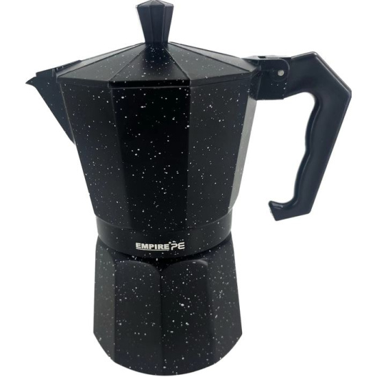 E6614 Кавоварка гейзерна алюмінієва чорний Граніт V 0,75 л ( шт )