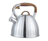 ZB 20/3  Чайник нерж. 3,0 л  зі св. нерж.криш. коричнева  ручка 7323930000