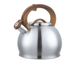 ZB 22/3  Чайник нерж. 3,0 л  зі св. нерж. криш. коричнева  ручка 7323930000
