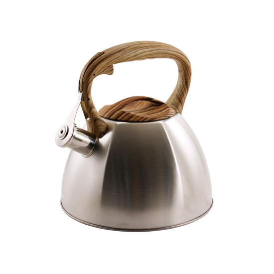 ZB 28/3  Чайник нерж. 3,0 л  зі св. бак.криш. коричнева  ручка 7323930000