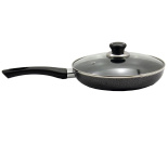 QD-F0320 - L Сковорода d.20 см  h.4 см алюм. з скл.кришкою 7615108000