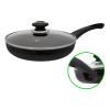 FPN-261 NON-STICK  Сковорода d.26 скл/кр / Чорна  (Т) 7615108000