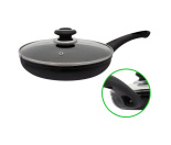 FPN-261 NON-STICK  Сковорода d.26 скл/кр / Чорна  (Т) 7615108000