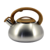 ZB 006/3  Чайник нерж. 3,0 л  зі св. бак.криш. коричнева  ручка 7323930000