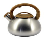 ZB 006/3  Чайник нерж. 3,0 л  зі св. бак.криш. коричнева  ручка 7323930000