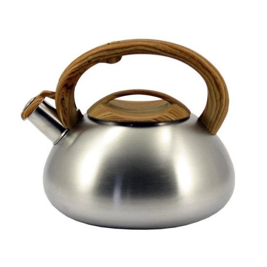 ZB 006/3  Чайник нерж. 3,0 л  зі св. бак.криш. коричнева  ручка 7323930000