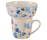 Столовий набір Limited Edition FLOWERS BLUE /2 пр.