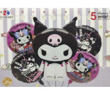 Н-р пов.куль. "Зайчик Kuromi" 5шт.=1шт*75см +4шт*45см фольгиров.(50*10), 3 281,03037 (1212-37)