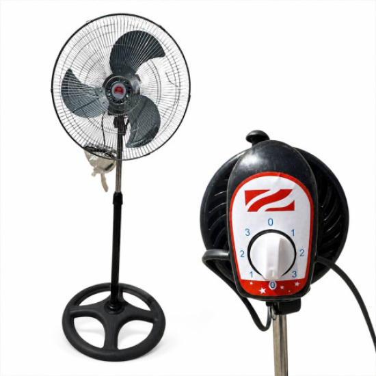 Вентилятор підлоговий 3 режими швидкості висота 131см. 18&rdquo;INDUSTRIAL FAN(FS-450) (2)