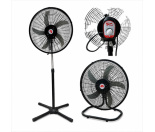 Вентилятор підлоговий 3 режими швидкості висота 134см. 18&rdquo;2IN1 INDUSTRIAL FAN(FS-4521B) (2)