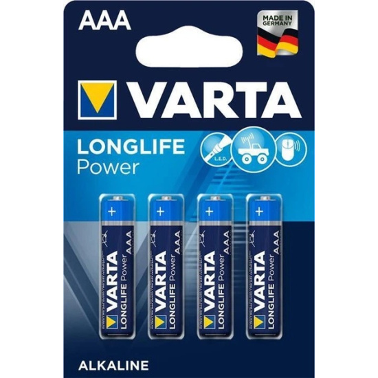 Батарейка LR06 Varta HIGH ENERGY/LONGLIFE POWER на блистері 4шт (4906121414) (80)
