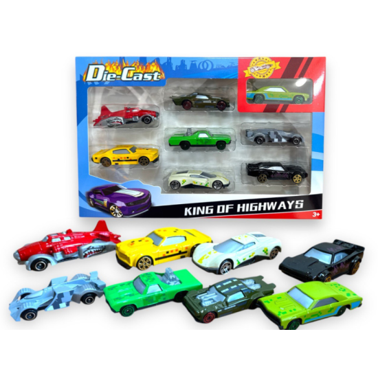 Іграшка 8 шт в наборі &ldquo;Die-Cast&rdquo; (29*19*4) №324-278 (72)