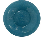 Lum.Poppy Turquoise.Тарілка обідня кругла 25см