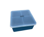 Lessner.Sky Blue.Форма для льоду з кришкою силікон 13х13х6см 10312