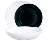 Сервіз LUMINARC APY BLACK & WHITE / 18 пр. X1990