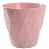 Flower pot VIOLET HOUSE 0199 PRIZMA PINK д/квітів із внут.зливом води 3 л.